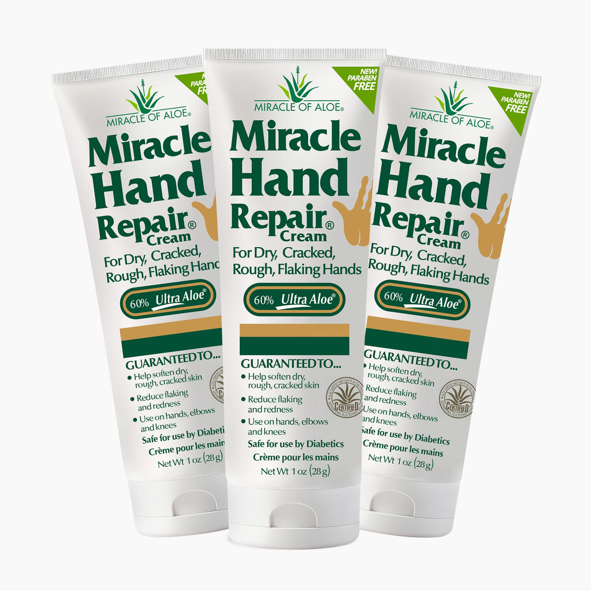 Miracle Hand Repair Cream three 1 oz tubes