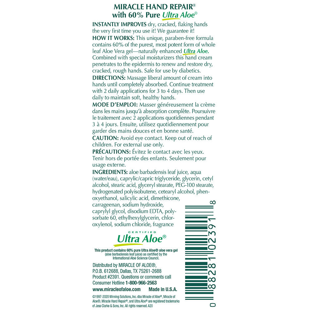 Miracle Hand Repair Back 