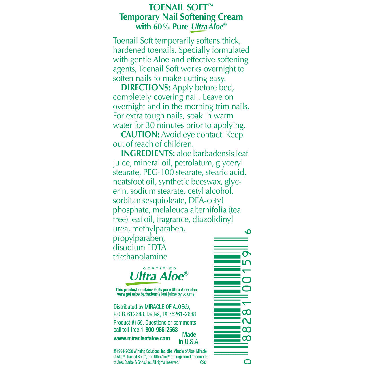 Toenail Soft Nail softening 