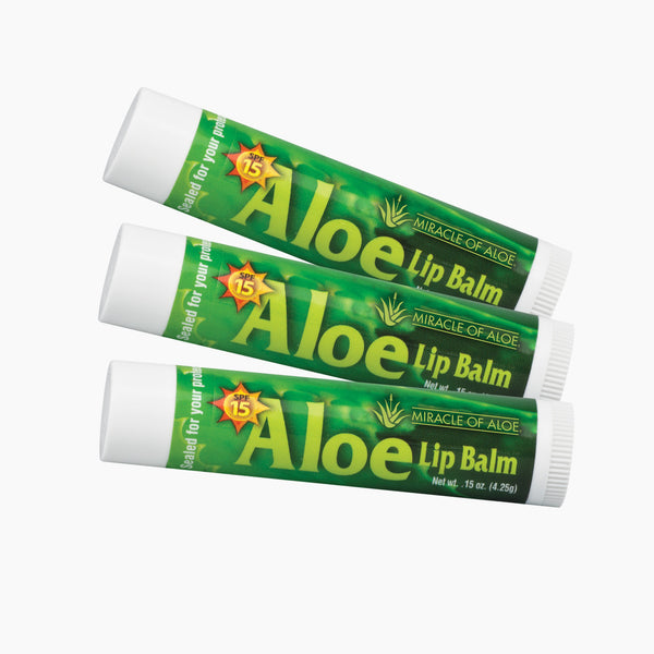 SPF-15 Lip Balm 3-Pack