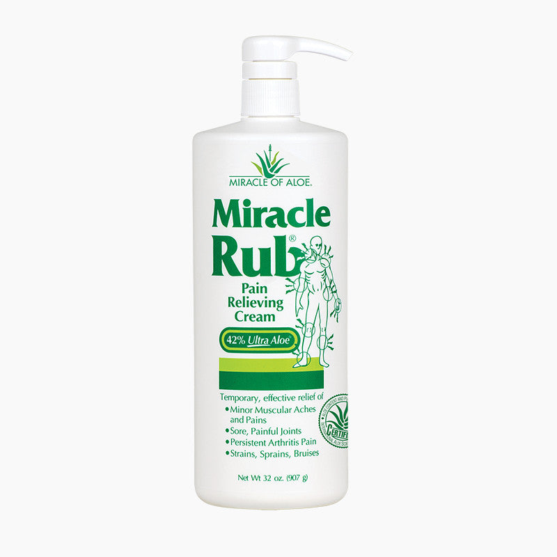 Miracle Rub Pain Relieving Cream 32 oz. with pump