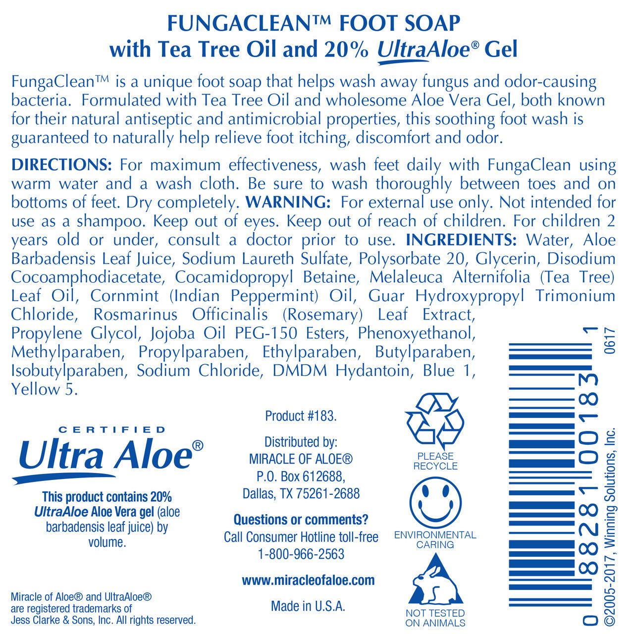 Funga Clean Foot Soap