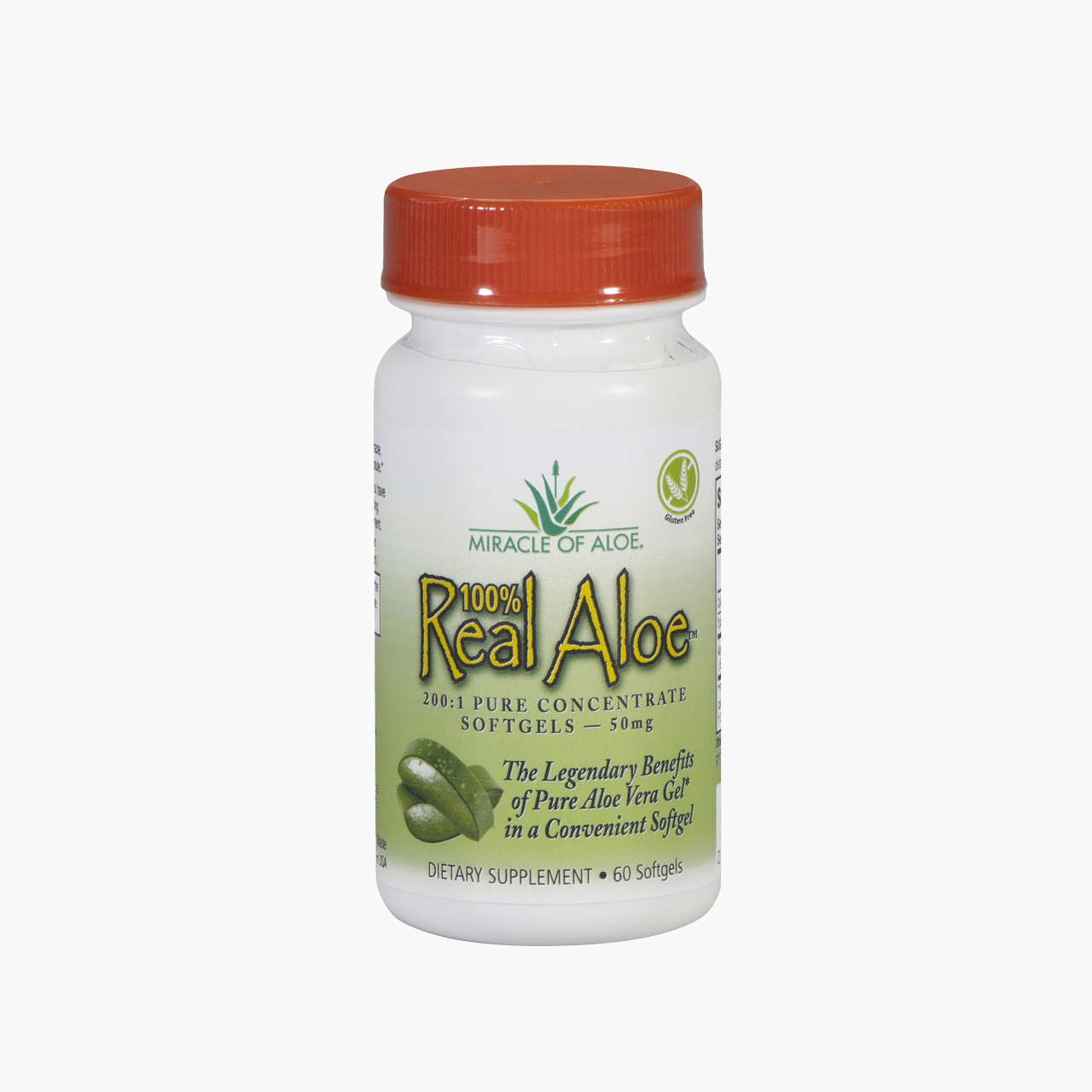 Aloe Vera Softgel - 60 Capsules 50mg
